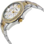 Fossil Women's Riley Stainless Steel Crystal-Accented Multifunction Quartz Watch - Image 4